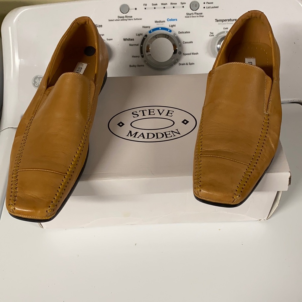 Steve Madden Brown/Tan Leather Shoes